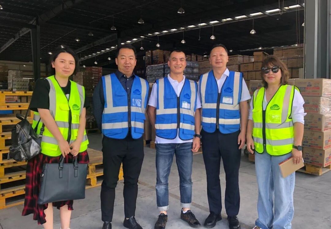 平安银行贵阳分行行长一行莅临贵州云仓配考察，共建供应链金融新模式！