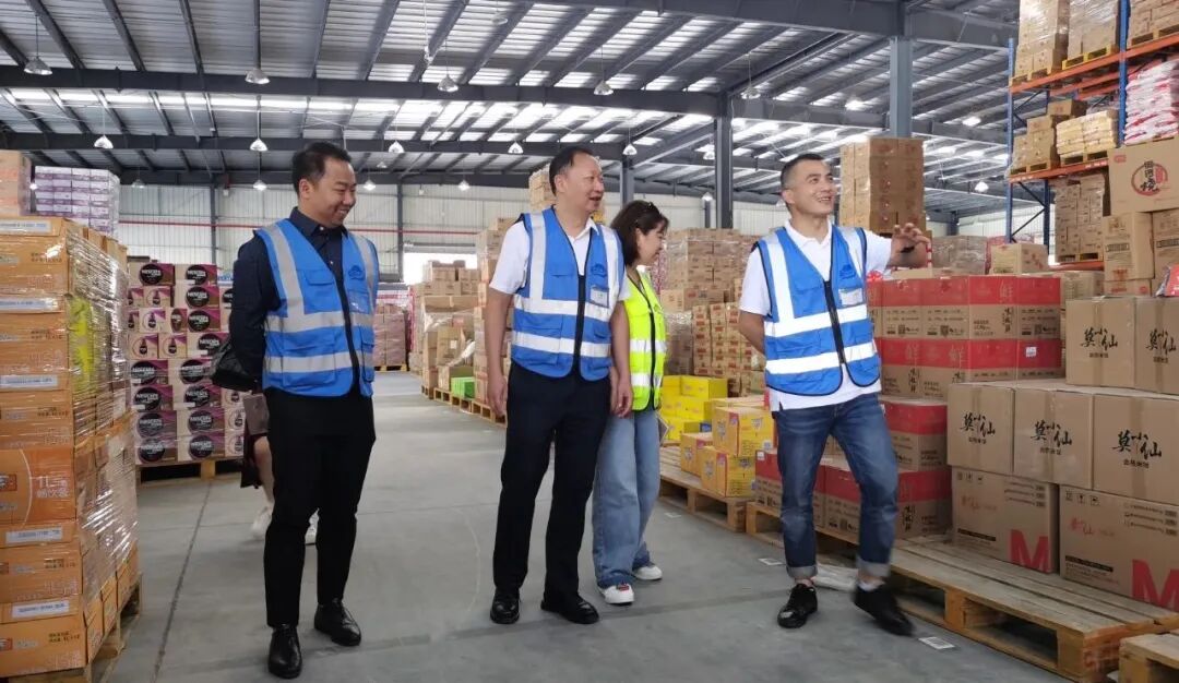 平安银行贵阳分行行长一行莅临贵州云仓配考察，共建供应链金融新模式！