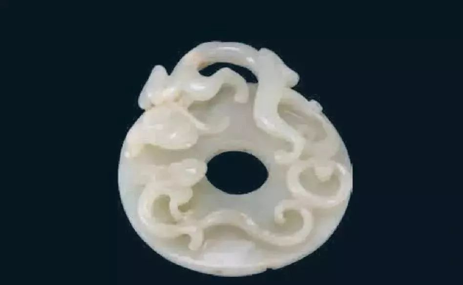 時代物 和田青白玉(ホータン) 細工彫り蝉 玉蝉佩 根付 緒締玉 提げ物 装飾品 時代物 和田青白玉(ホータン) 細工彫り蝉 玉蝉佩 根付 緒締玉