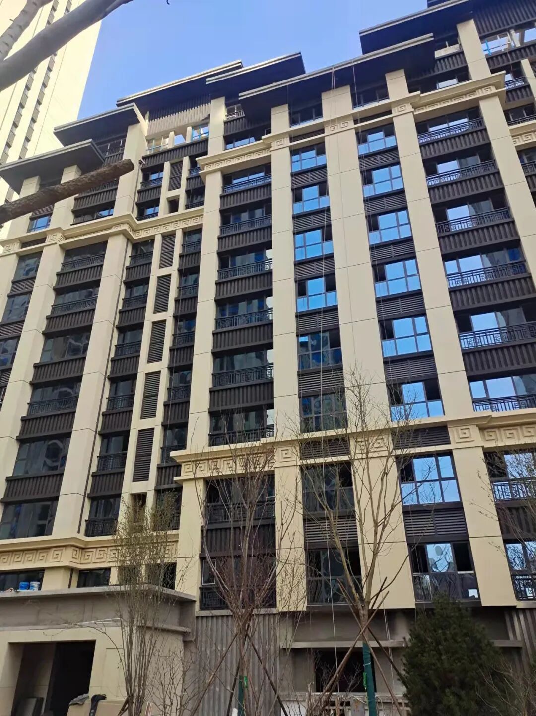 西建·天茂上郡二期四月工程进度-运城楼盘网