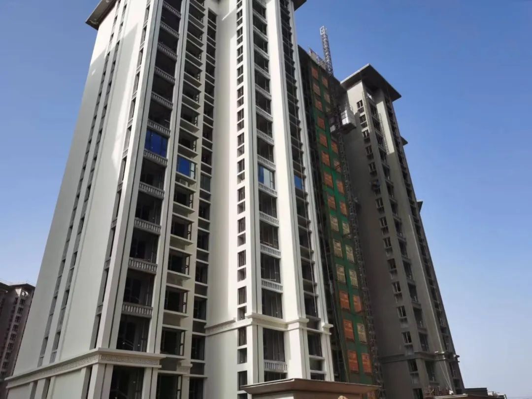 西建·天茂蓝湾半岛4月工程进度-运城楼盘网