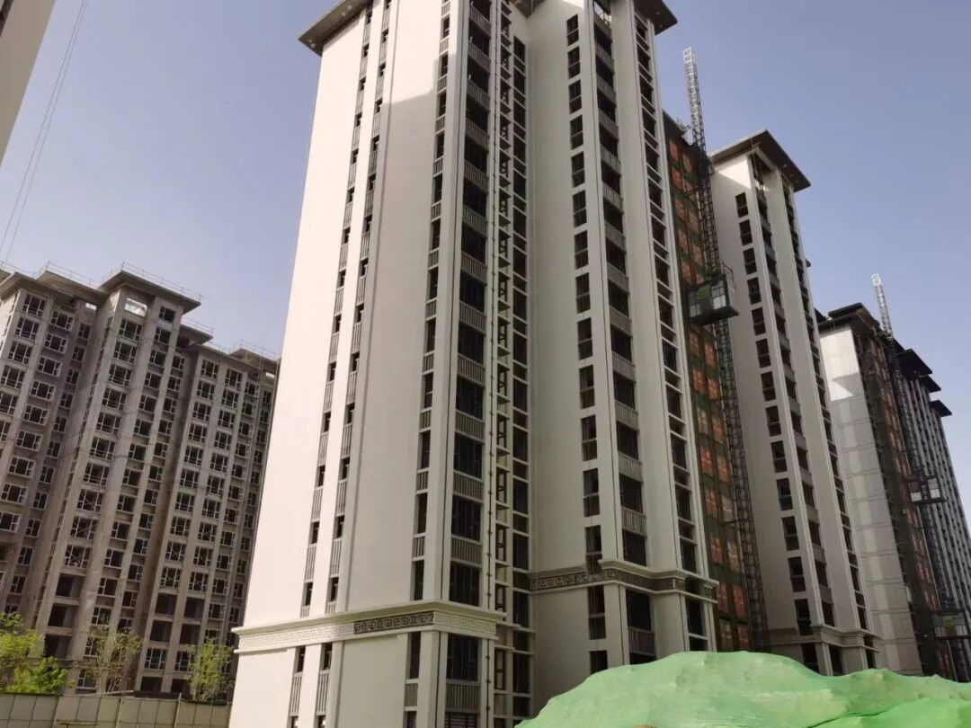 西建·天茂蓝湾半岛4月工程进度-运城楼盘网