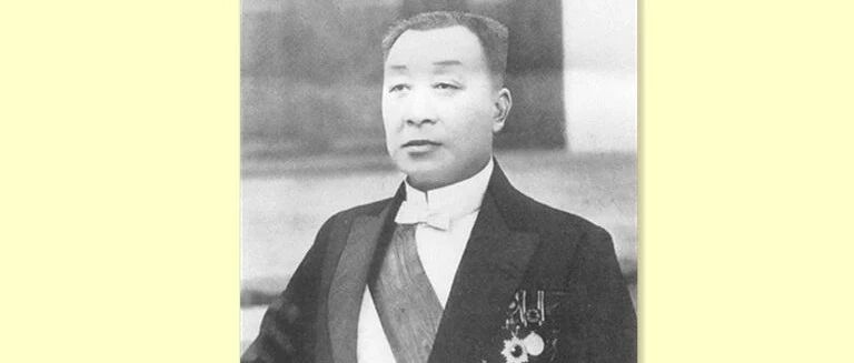 陆军上将朱庆澜，“九一八”事变后，发出首份个人通电