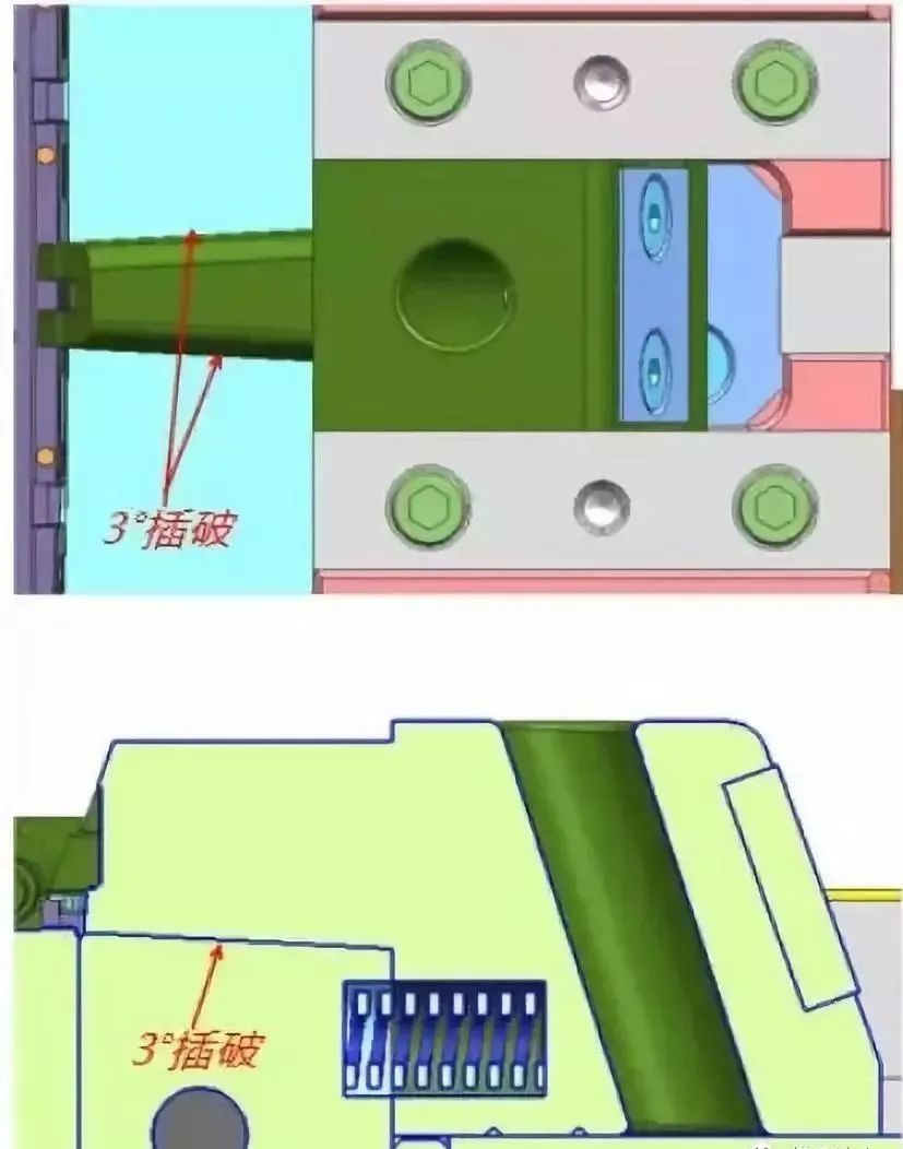 点击进入看图评论 出口模要求那么高,滑块机构设计有哪些要点?的图2