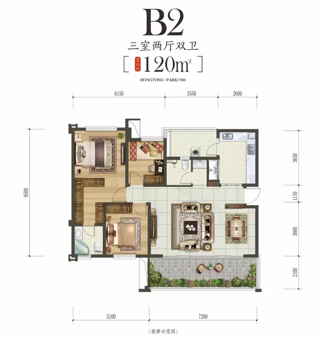 鸿通公园1988天著-南充房天下