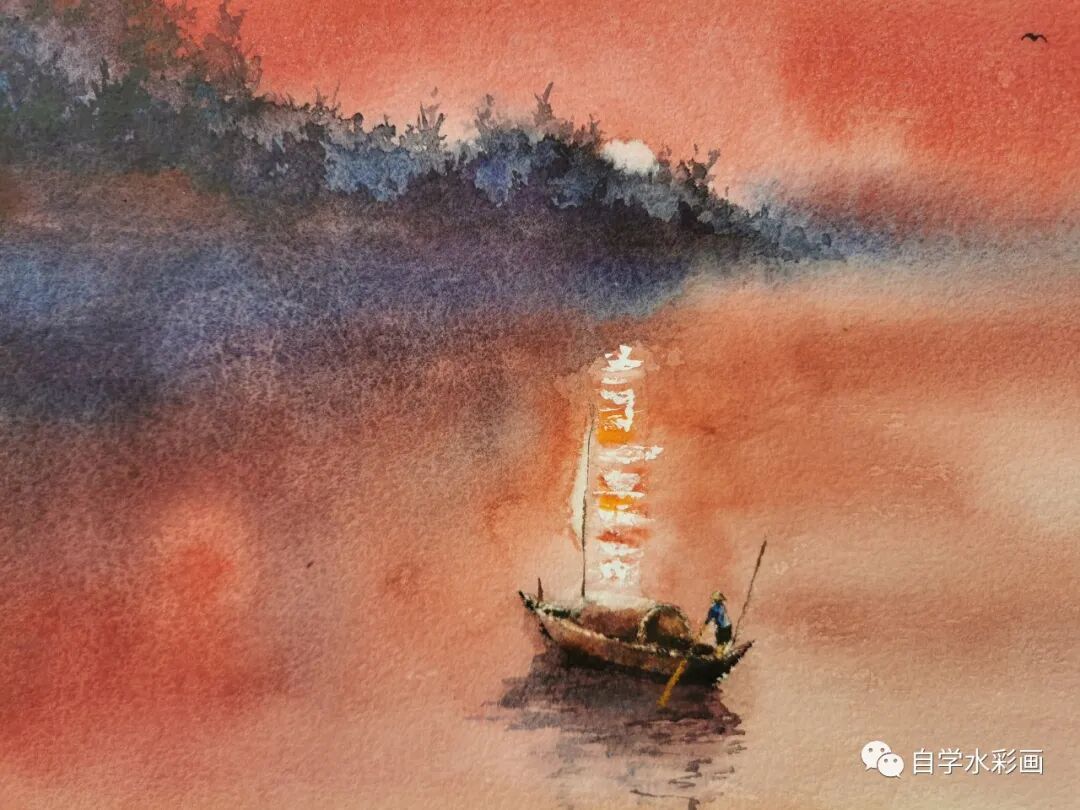 爱了这个又骚又仙儿的意境 自学水彩画 微信公众号文章阅读 Wemp