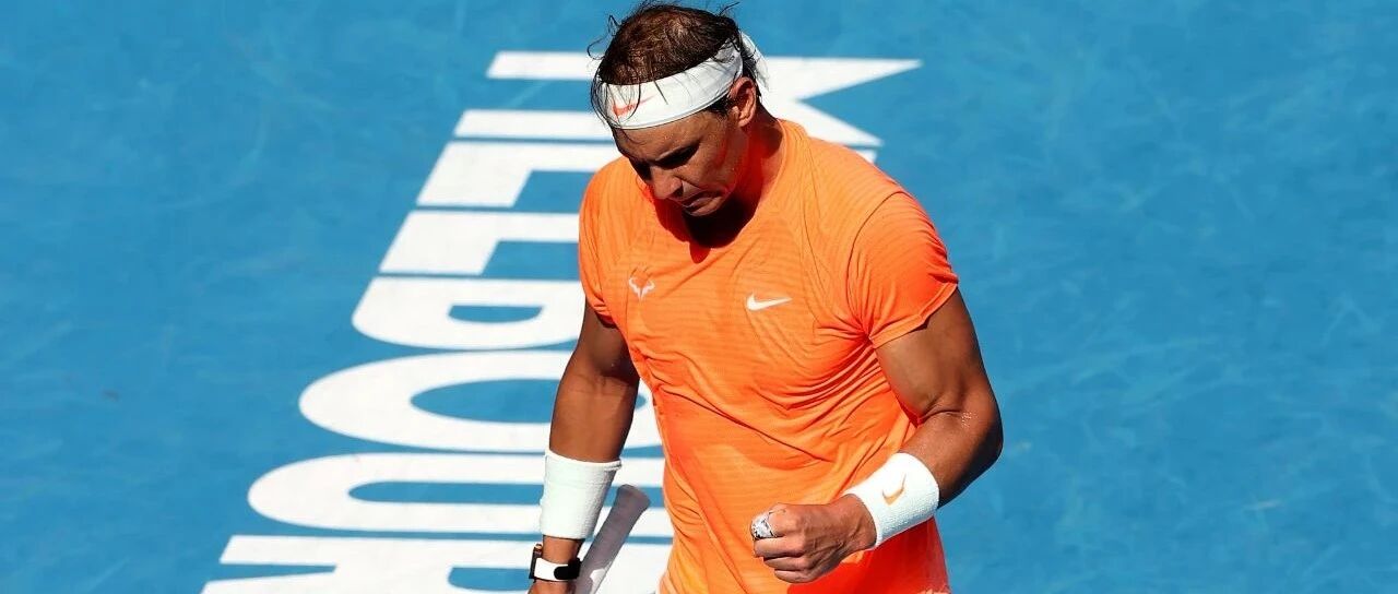 纳达尔3-0横扫弗格尼尼 第13次晋级澳网八强