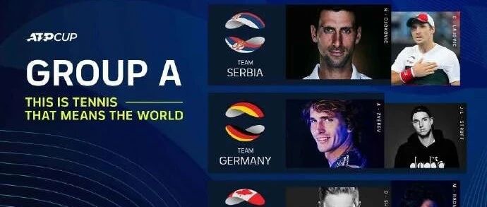 关于ATP CUP A组，你需要了解...