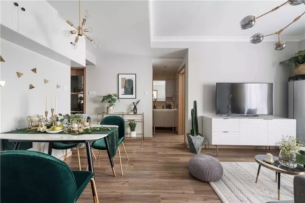 轻奢北欧，精致生活从木地板开始。