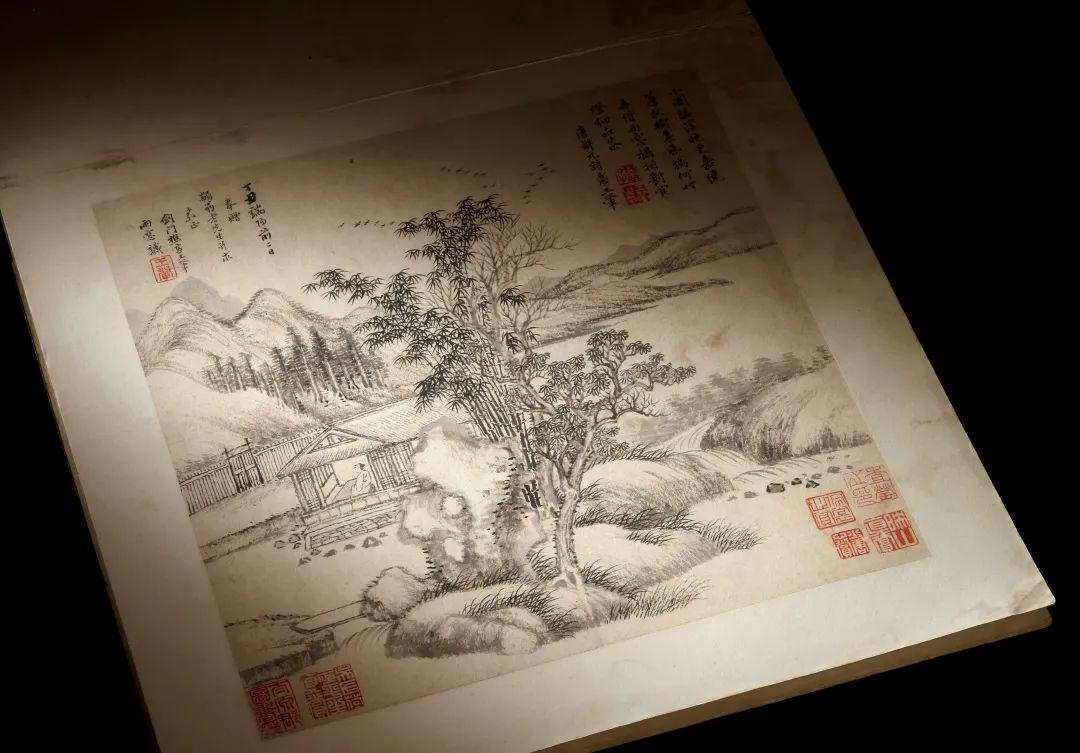 孔广陶家族旧藏王翚赠王掞《仿古山水册》|中贸圣佳2022春拍 孔广陶家族旧藏王翚赠王掞《仿古山水册》|中贸圣佳2022春拍