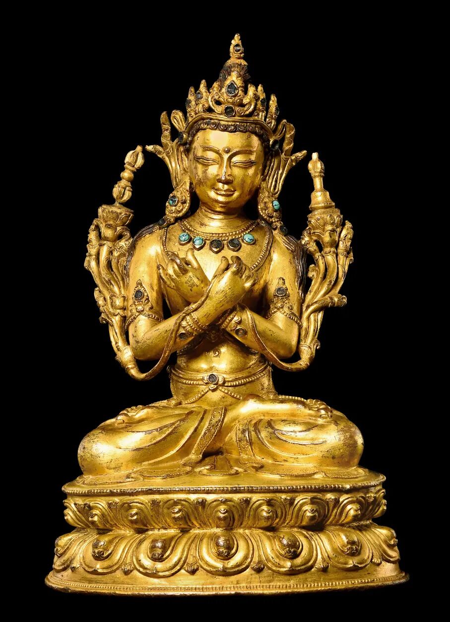 神秘雪域——西藏十五世纪喜金刚像