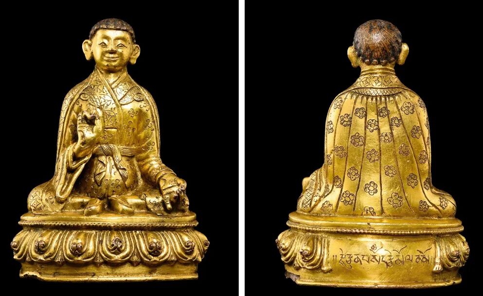 神秘雪域——西藏十五世纪喜金刚像