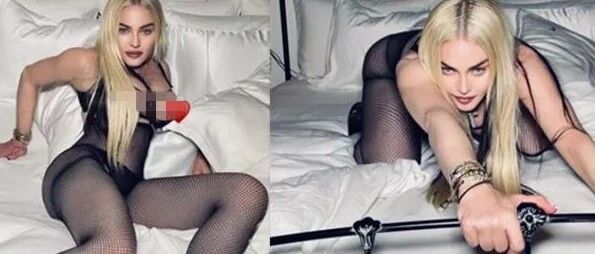 63岁麦当娜性感身材照曝光，网友惊呼：有女优那味了...