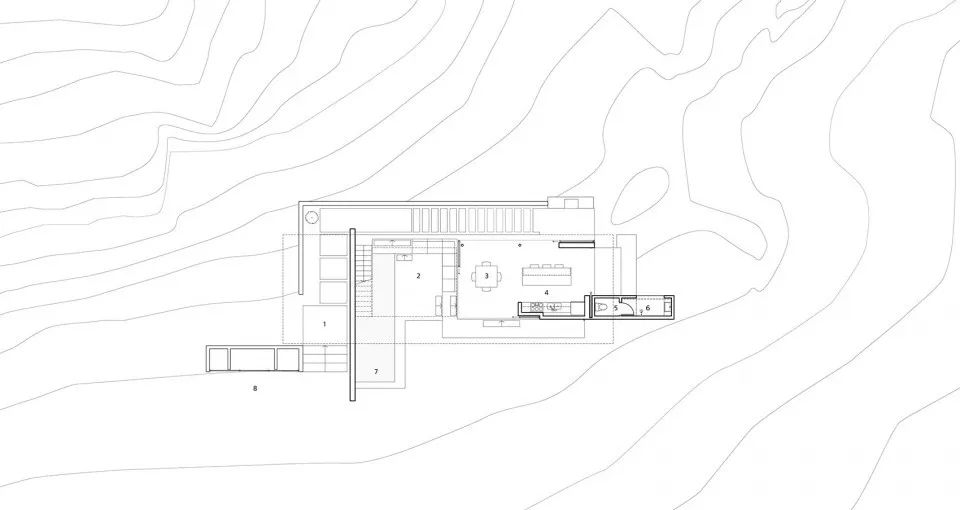 Campos Studio設計作品 | 墨西哥戈壁之上的現代主義住宅 家居 第13張