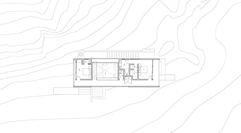 Campos Studio設計作品 | 墨西哥戈壁之上的現代主義住宅 家居 第14張