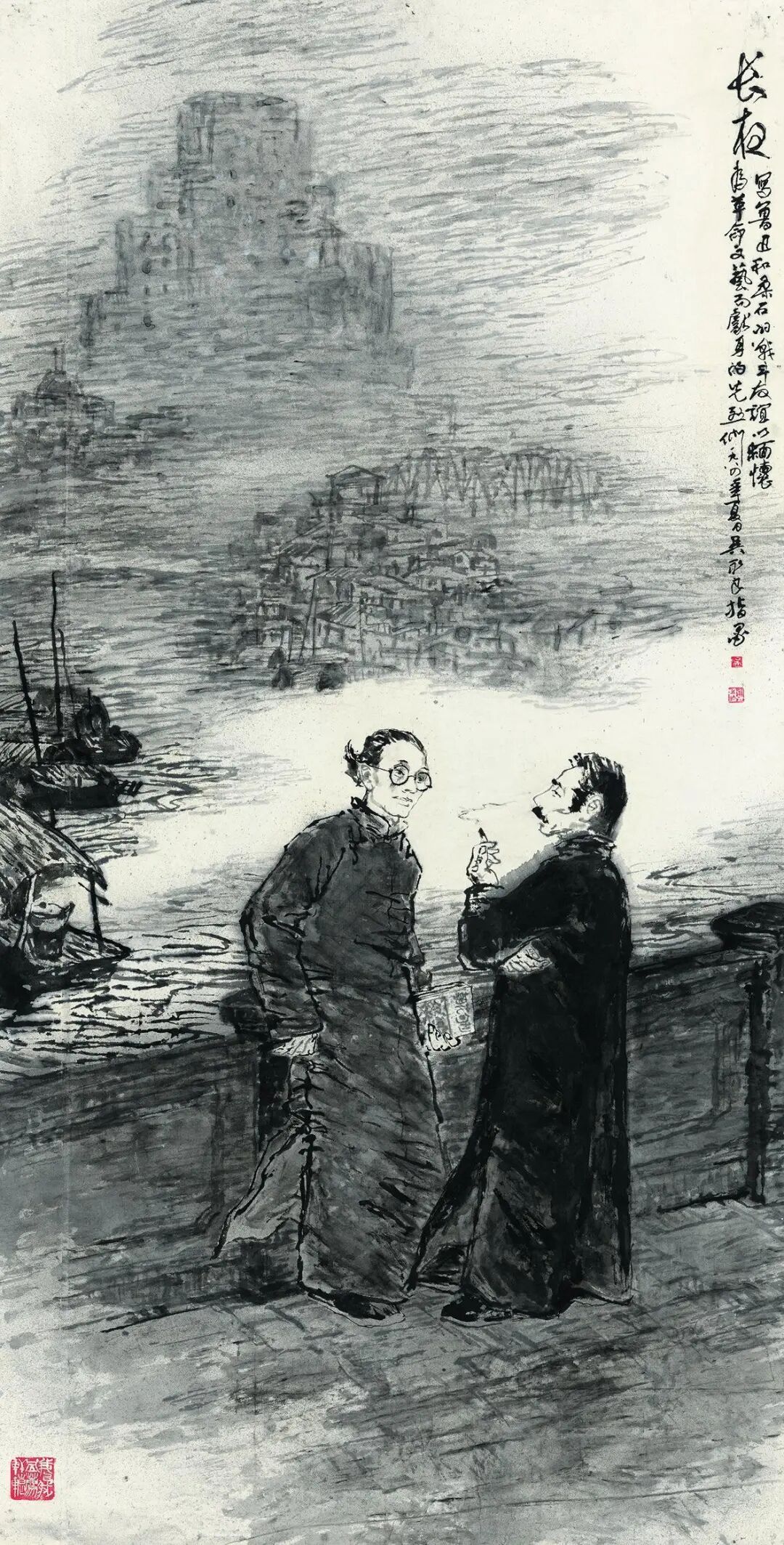 染指挥写意自如吴永良指墨画专题展亮相宁波