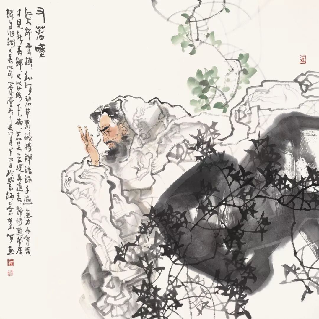 典藏作品回望叶军诗书画印之道