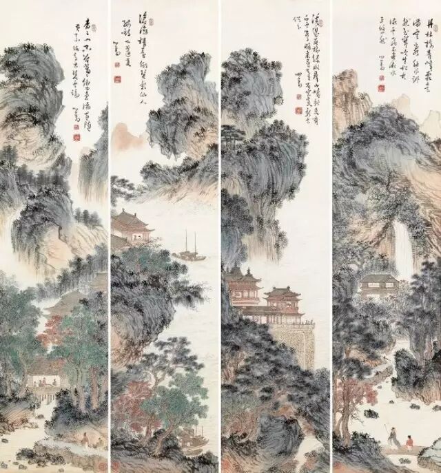 溥心畲画论论画山画水画人物