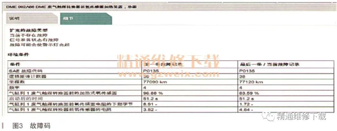宝马x1发动机故障灯偶尔亮起检修 宝马