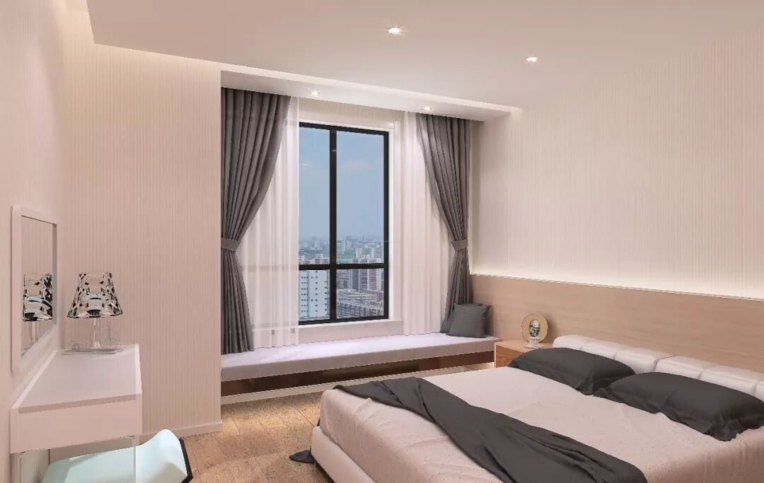 窗帘应该装在卧室中还是飘窗内？你家装对了吗？