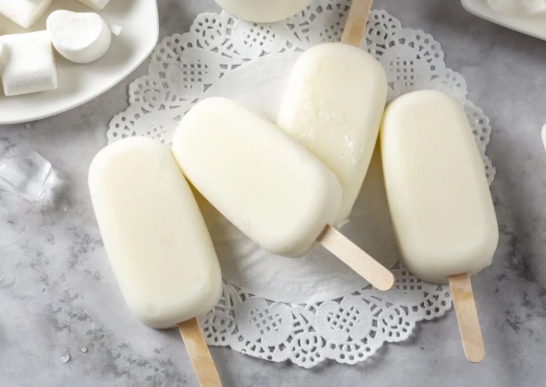 低卡奶味棒冰 只用牛奶和棉花糖就可以做 自由微信 Freewechat