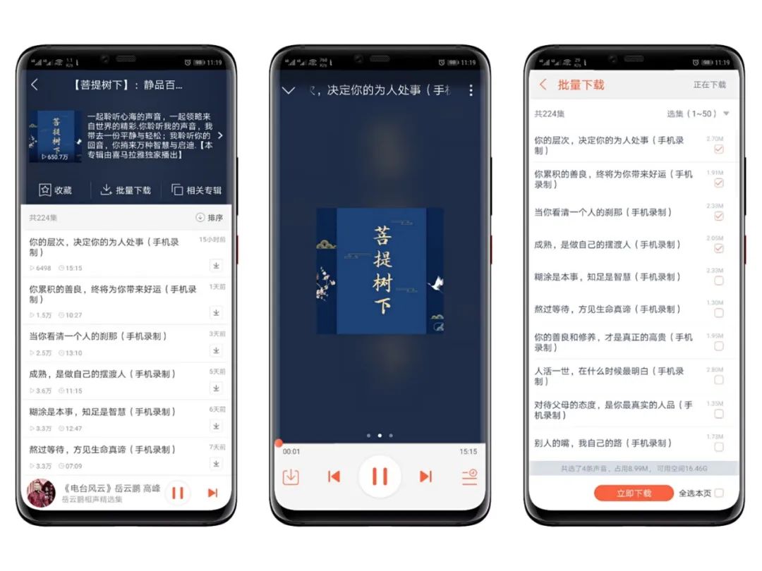 电台APP一款专业的免费听书软件，电台安卓版只有4M大小但资源全(图3)