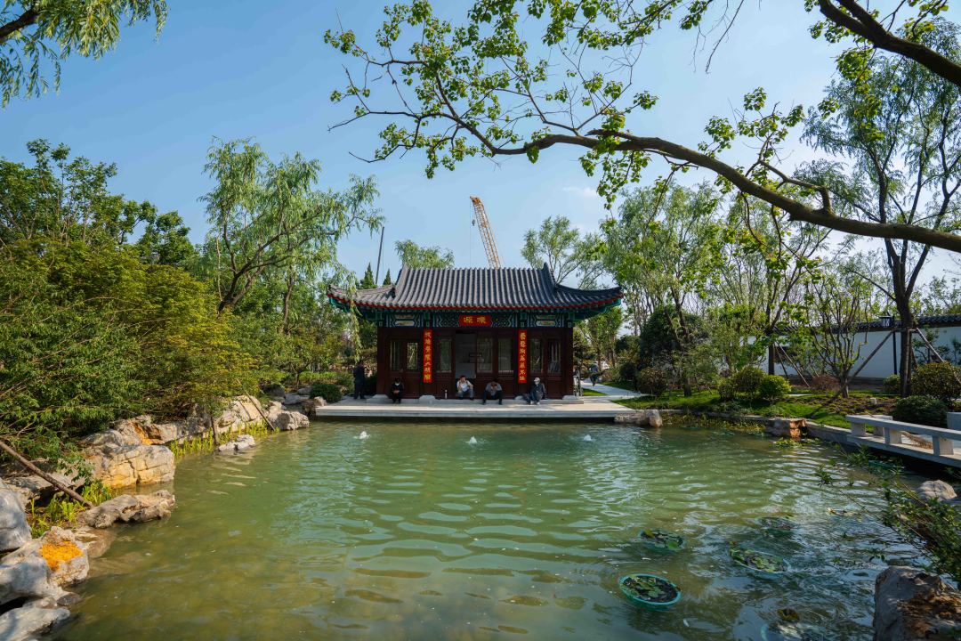 合肥园博园济南园率先基本完工