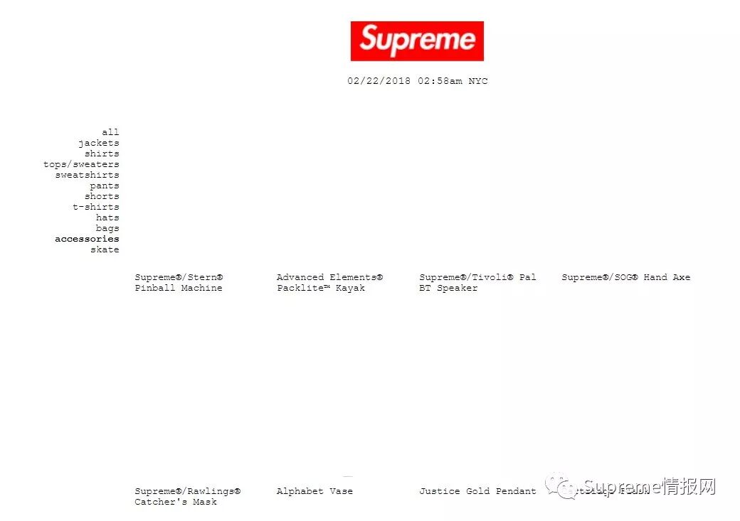 Supreme隐藏款现身，最快15秒售罄，第6周联名有多抢手？！-Supreme情报网
