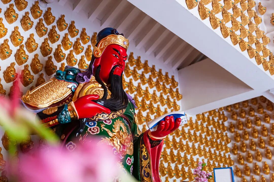 《伽蓝赞》摩诃般若波罗密南无护法藏菩萨摩诃萨梵刹永安宁拥护法