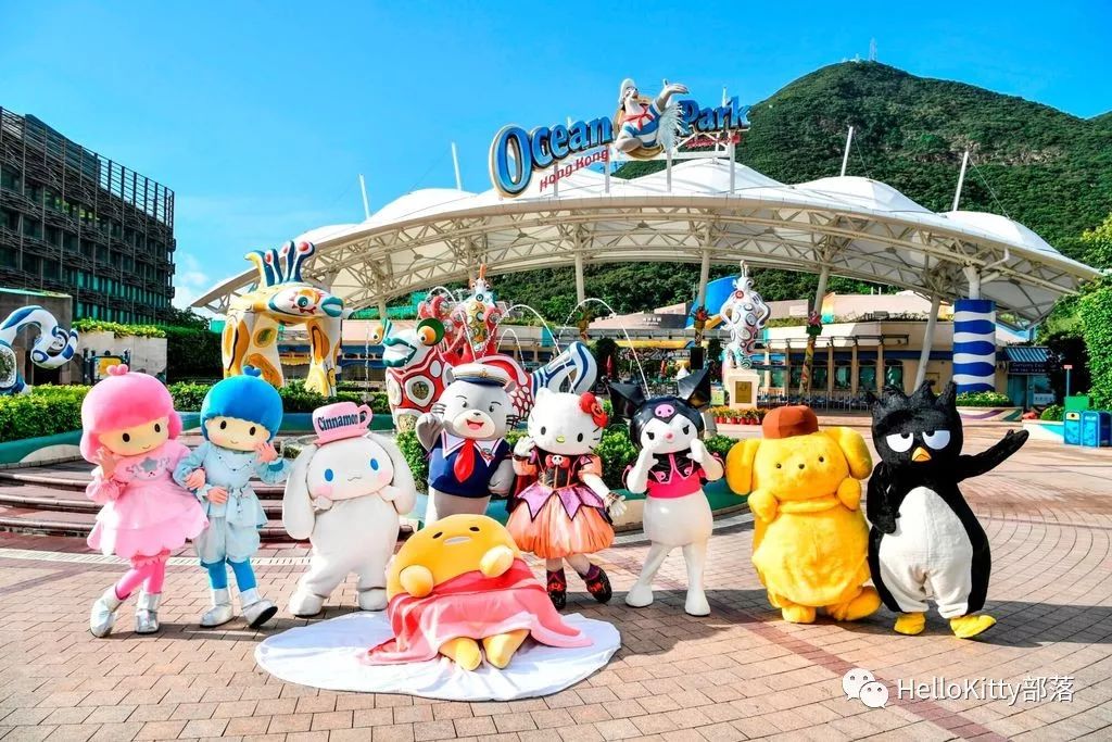 三丽鸥家族现身香港海洋公园18哈囉喂 Hello Kitty化身 猛鬼 游街 Hellokitty部落 微信公众号文章阅读 Wemp