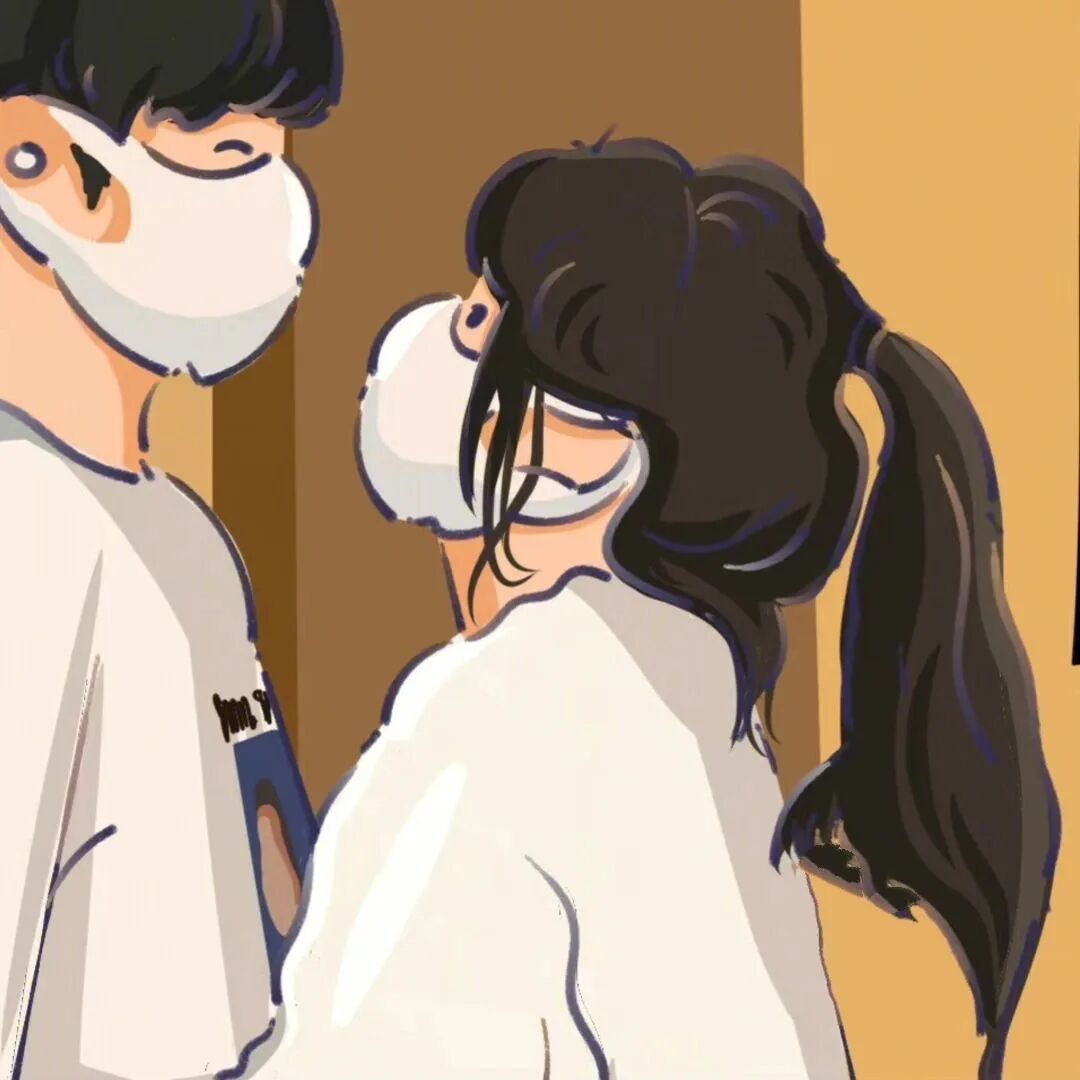 情侣头像|我早就和你表白了,在每个看你的眼神里 - 每日正能量 - 微信