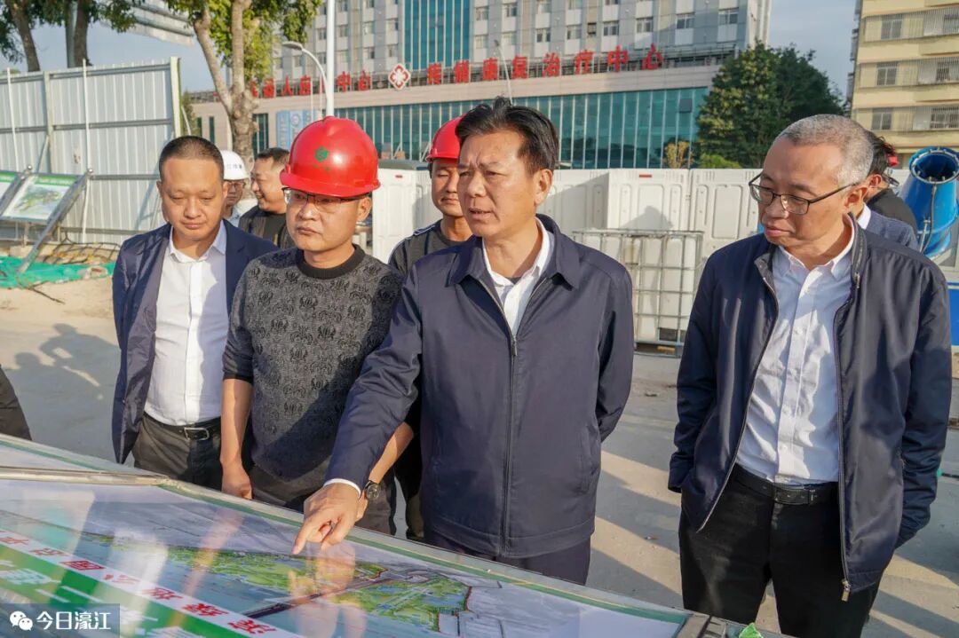 濠江大桥马滘桥二桥春节前通车濠江区领导检查督导重点工作