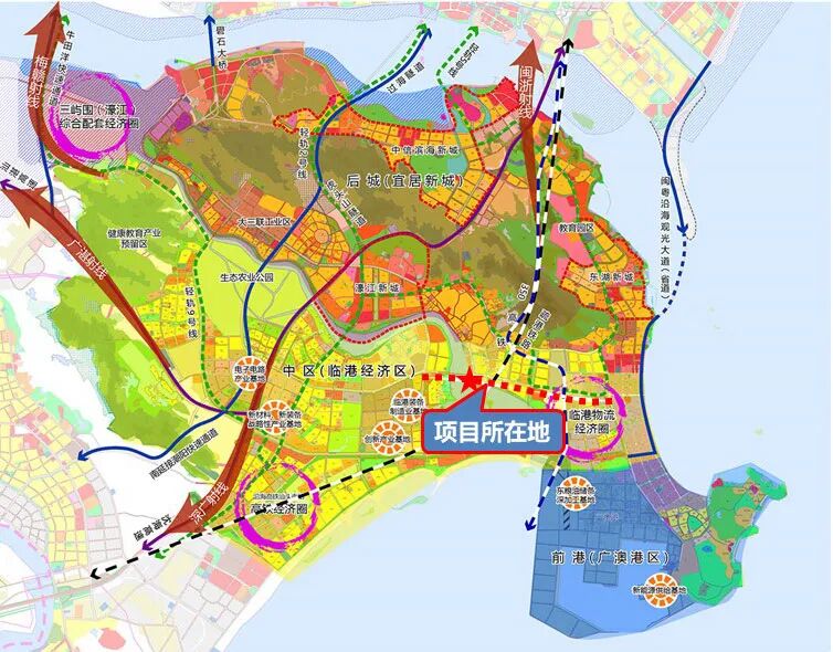 重磅濠江将再添一座桥河中路东延至广达大道