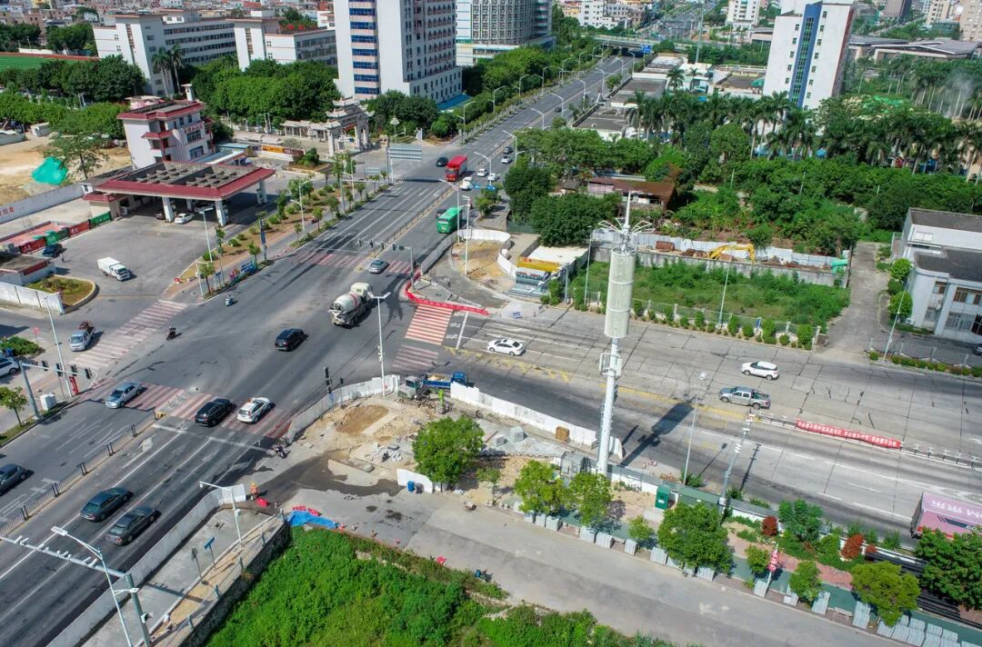 达濠高速出入口这样改造提升