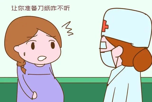 “让你准备刀纸咋不听？”刀纸与卷纸差别大，孕妈提前了解少挨训