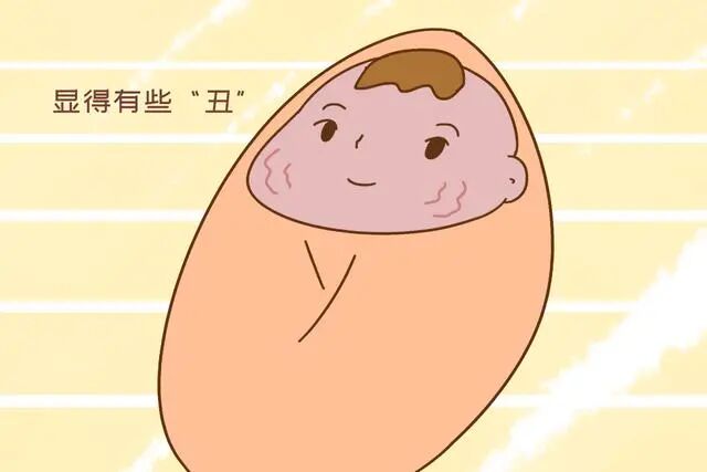 孩子出生时都很丑？先了解原因，以下几处不丑就心放肚子里吧