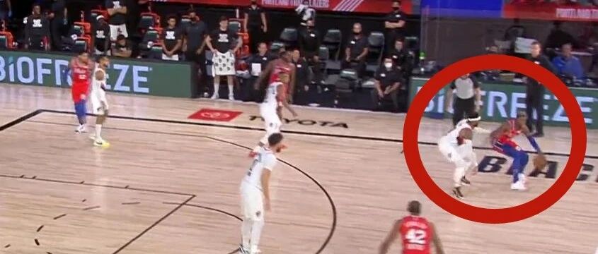 安东尼牛逼！最后10秒死亡缠绕！为了防守拼到崴脚！这瓜真的变了