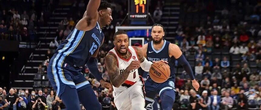 利拉德醒了！43+32！单节17分！波特兰大表哥终于回来了