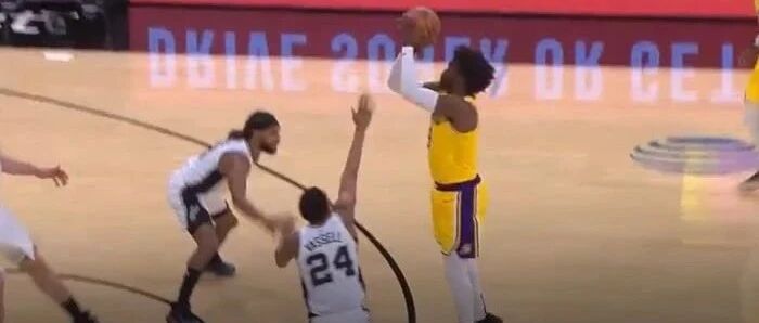 哭了！湖人神将三分6中6！360万打出3600万身价！真特么香啊