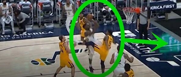 球场恶霸！胖虎空中撞飞240斤壮汉！6连胜！湖人快船得小心他们啊