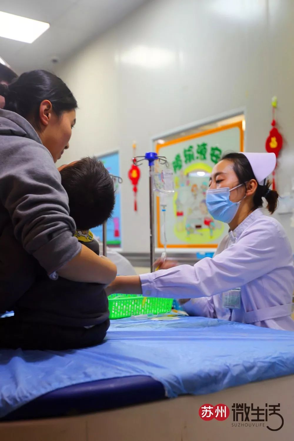 流感下的蘇州兒童醫院，不只是排隊！還有這一幕幕... 親子 第22張
