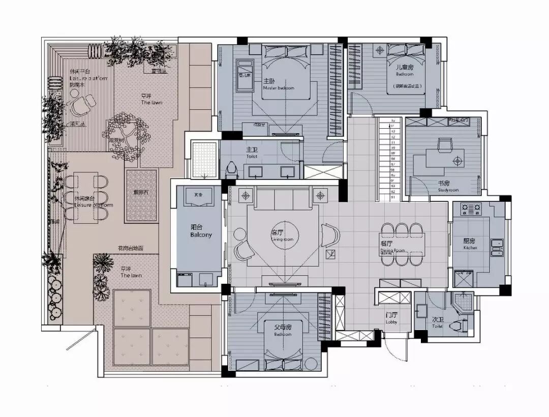 230平的大房子 有庭院还有地下室 朋友聚会都去他家 柠檬资讯