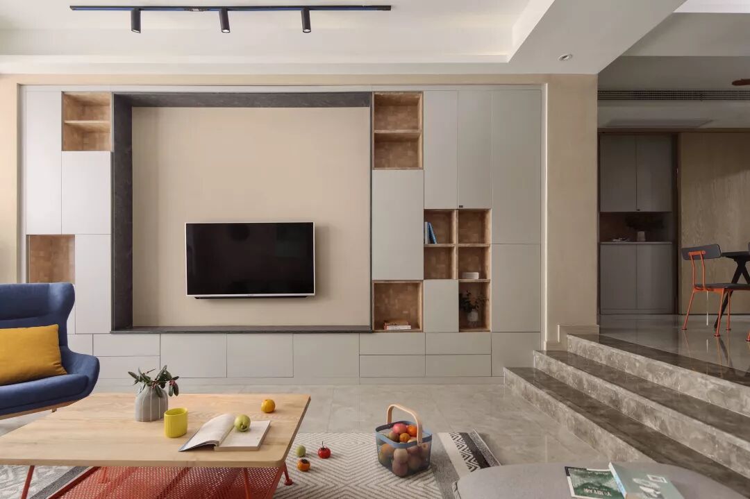 180㎡现代复式，舒适暖暖的家，洋溢着轻松与欢快的味道！