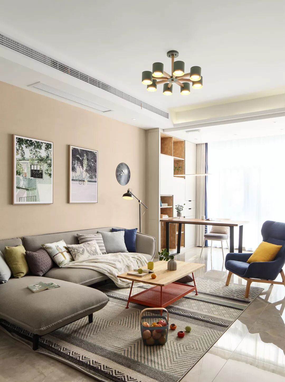 180㎡现代复式，舒适暖暖的家，洋溢着轻松与欢快的味道！