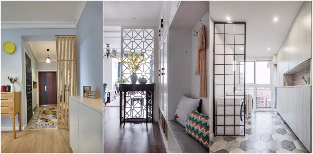 打造玄关，屏风隔断好看又实用