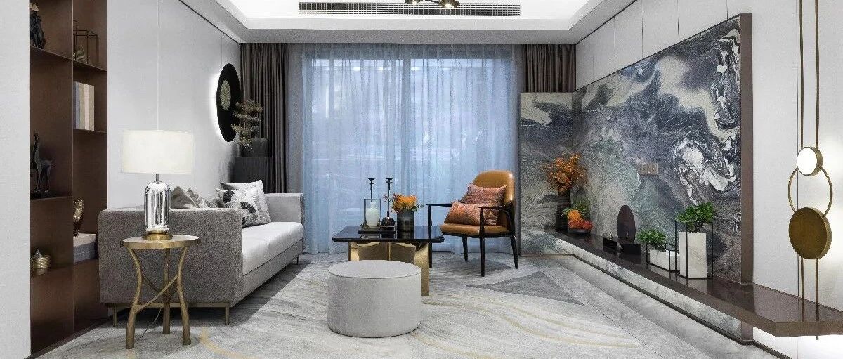 130㎡现代雅居，稳重的家装氛围给生活带来一份安全感