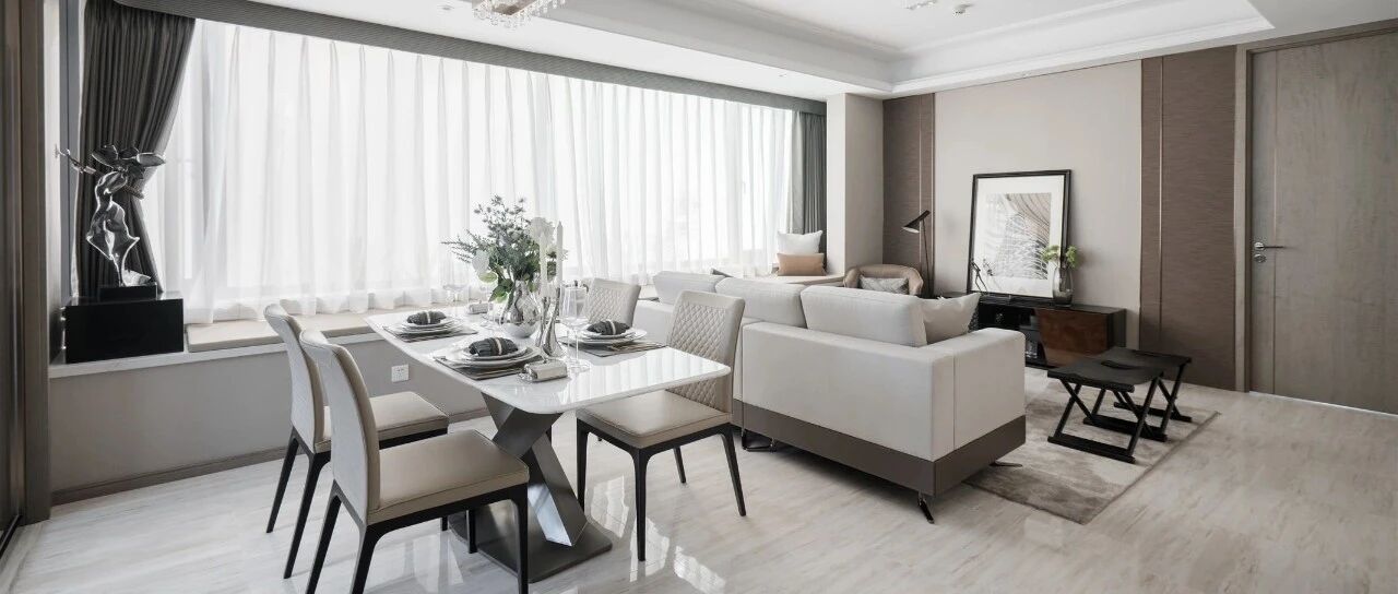 108㎡现代风格，华丽高级的空间，从容舒适的生活