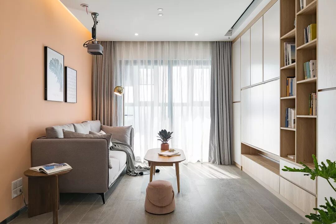 76㎡北欧风格装修，用丰富的色彩提升整个家的层次感！