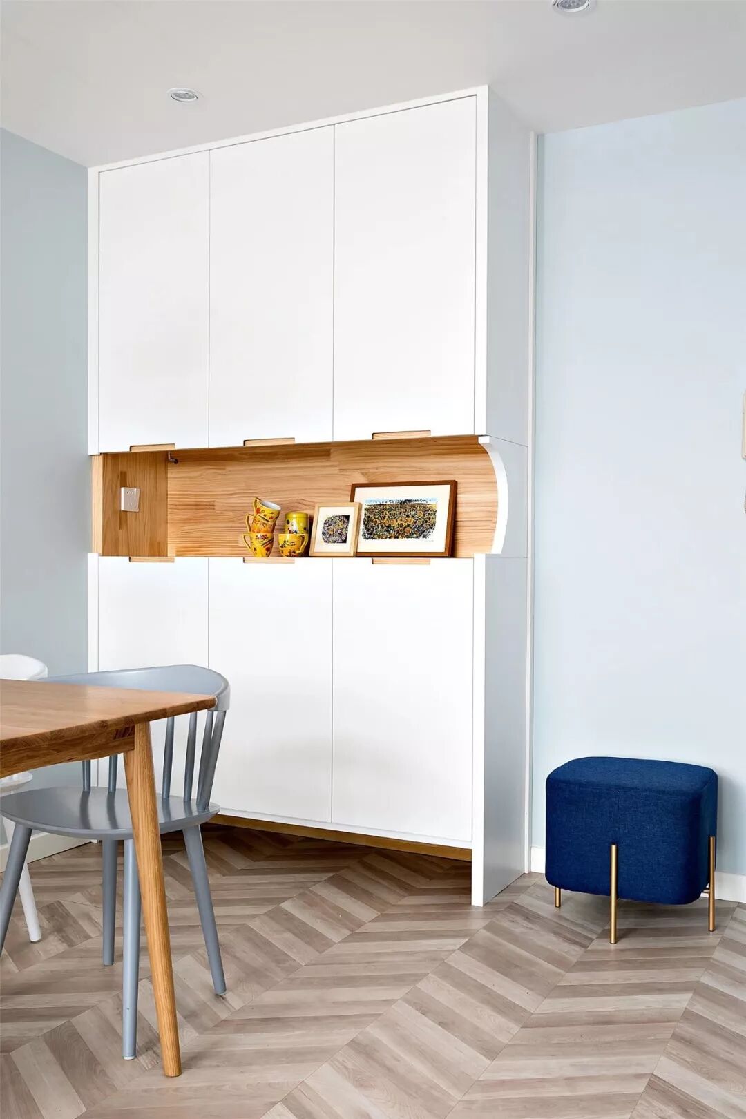 76㎡清新北欧三房，阳台打造榻榻米，实用又漂亮！