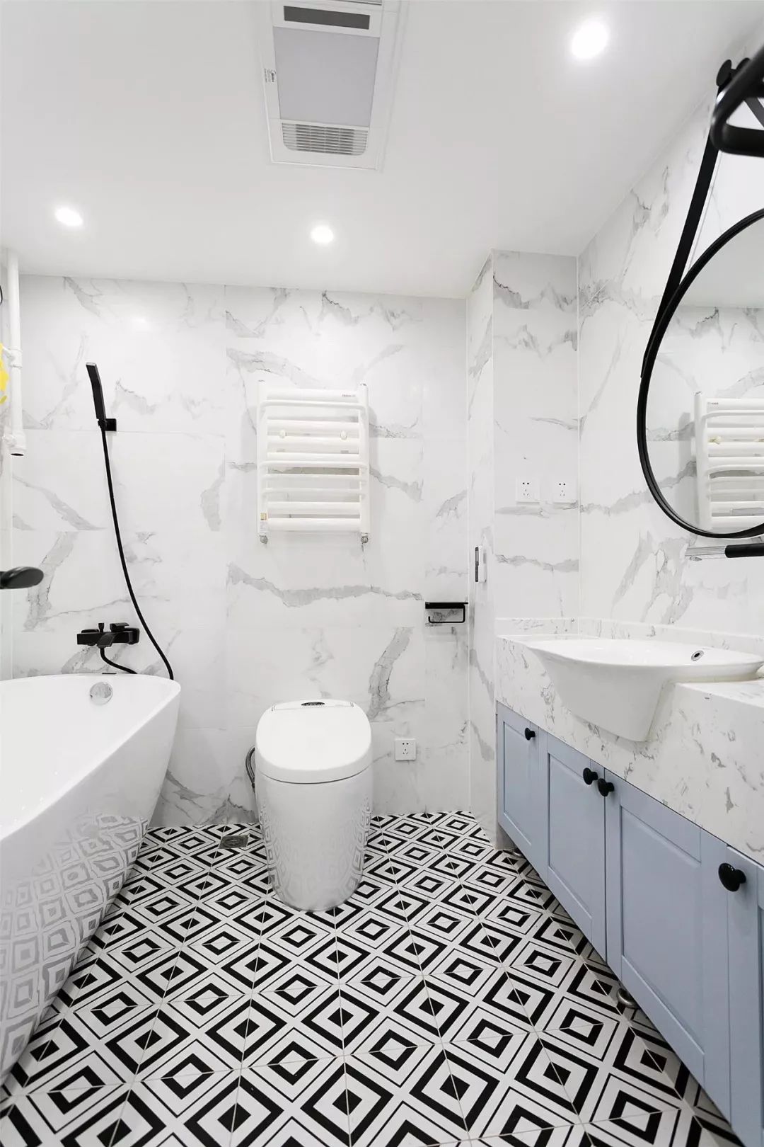 76㎡清新北欧三房，阳台打造榻榻米，实用又漂亮！